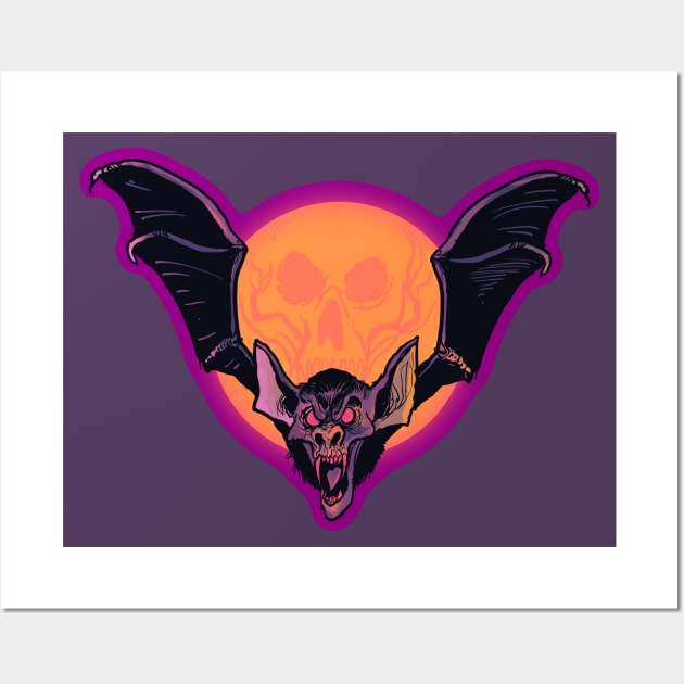 Bat Wall Art by sideshowmonkey